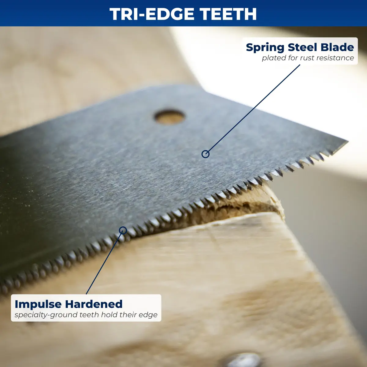 Vaughan Bear Saw Replacement Blade, 8-3/8 Inch | Japanese Pull Saw Blade for Precision Cuts - view 9