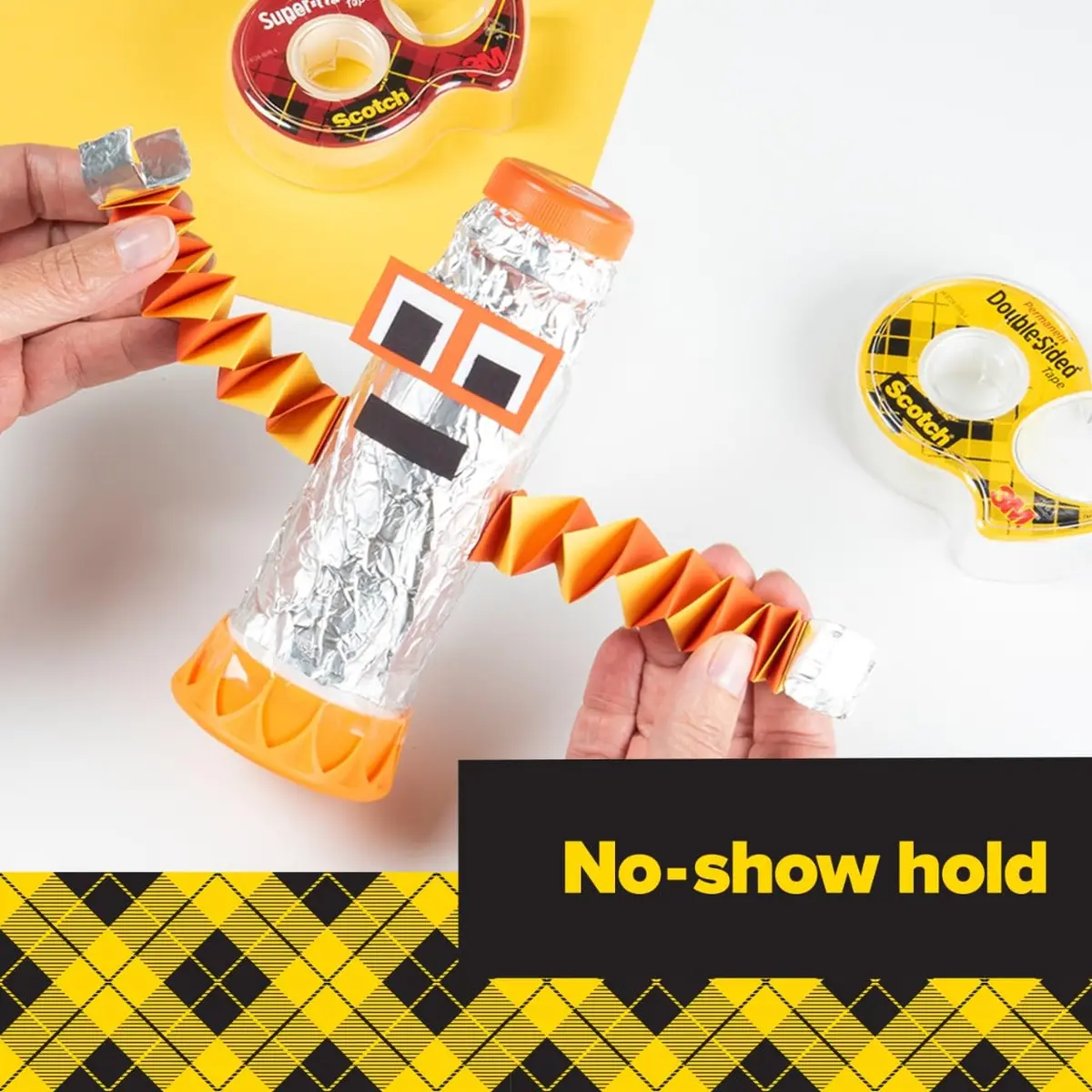 Scotch Permanent Double Sided Tape with Dispenser 1.27 cm x 635 cm (0.5 in. x 250 in.) | Mess-Free Permanent Adhesive - view 6