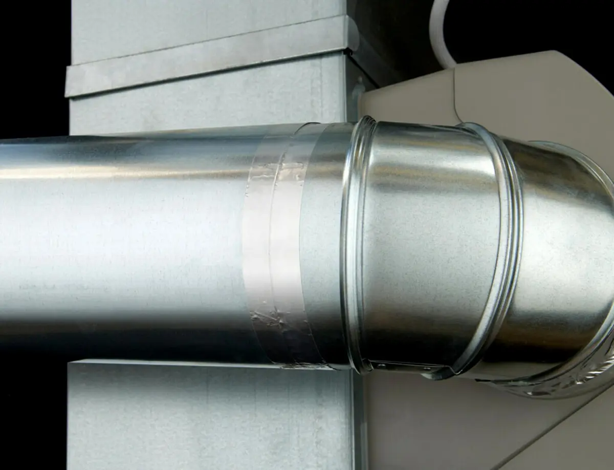 3M High-Temperature Flue Tape 1.5 in x 15 ft | Heat Resistant Up to 600°F for Heating Ducts - view 3
