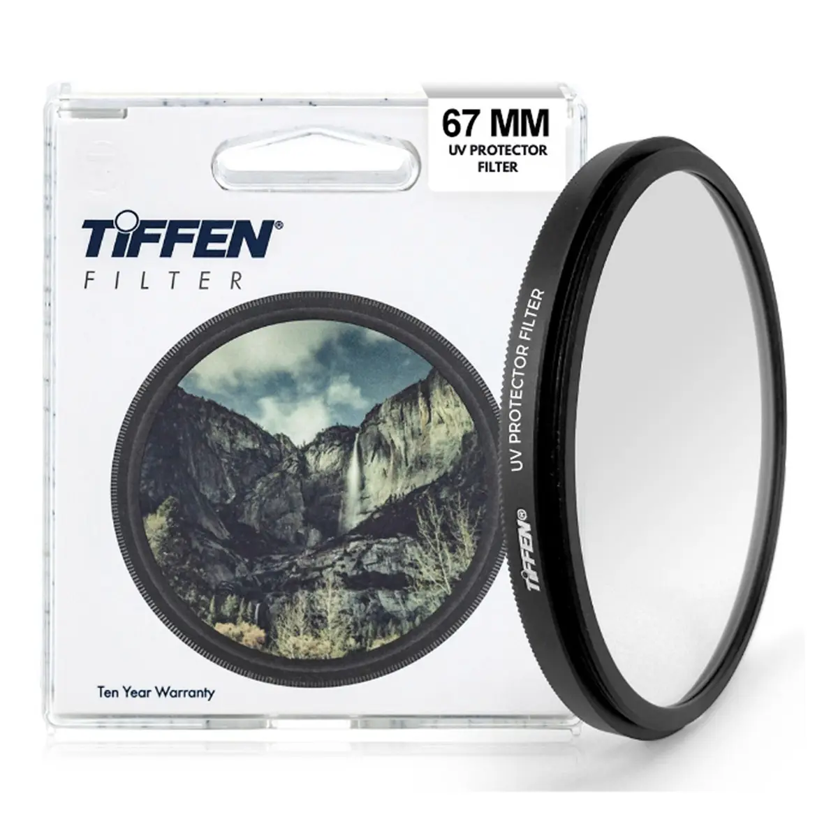 Tiffen 67mm UV Protector Filter 67mm Lens Filter | Clear Optical Glass Reduces the Bluish cast of Daylight - main product image