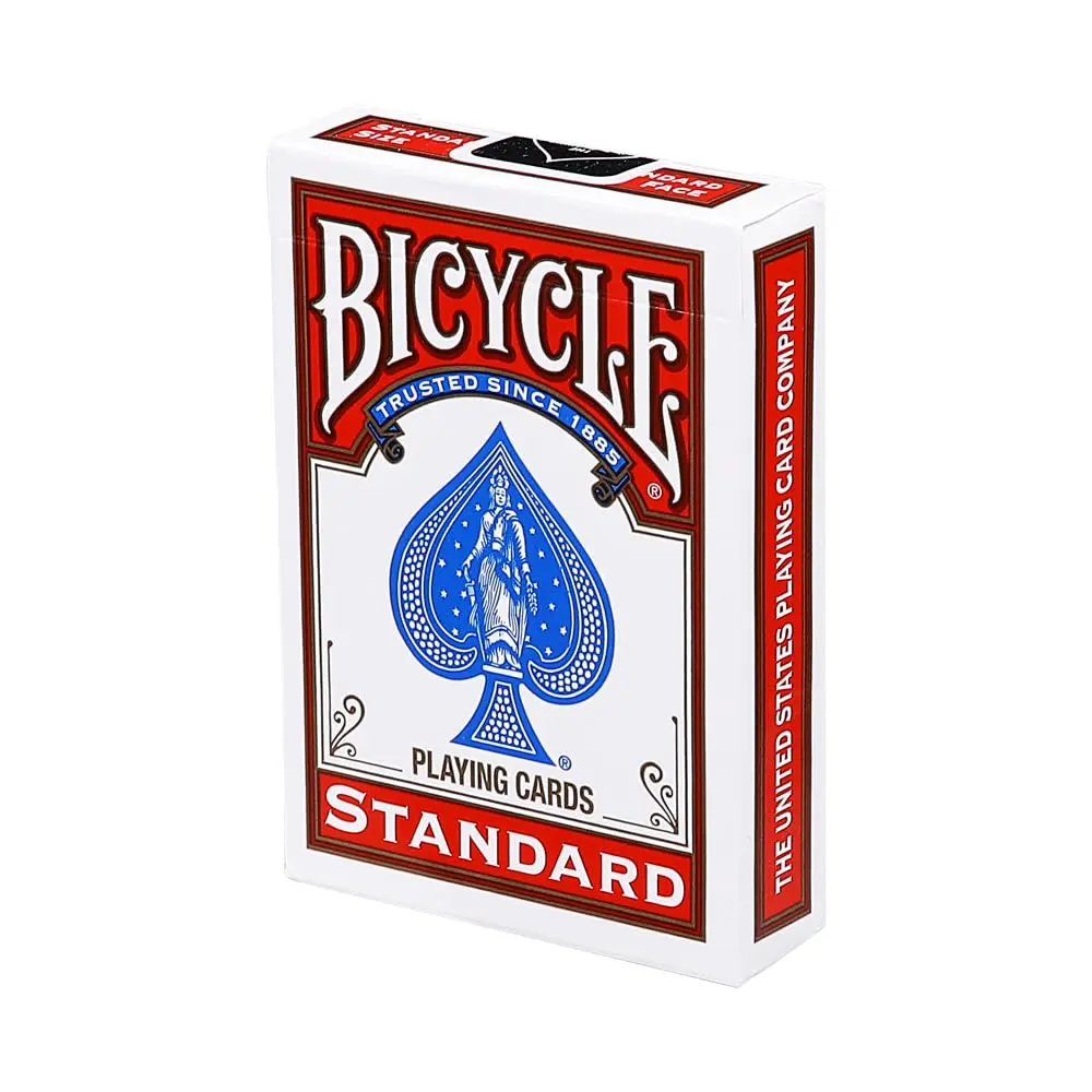 Bicycle Standard Playing Cards 1-Pack Poker Size | Classic Rider Back Design - view 3