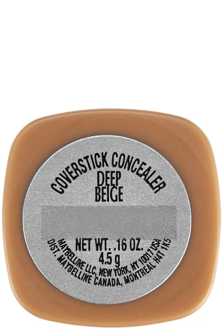 Maybelline New York Cover Stick Corrector Concealer, Deep Beige, 0.16 oz. | Waterproof, Natural Finish, All Skin Tones - view 3