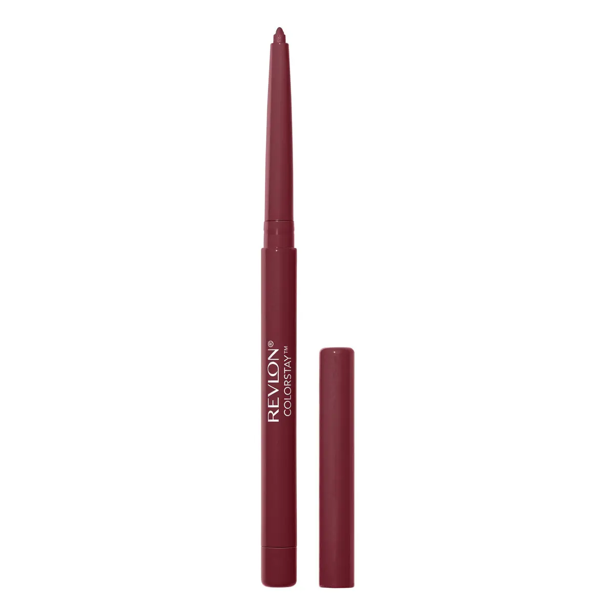 REVLON ColorStay Lipliner Pencil with Sharpener, Plums 060, 0.28g (0.01 oz) | Long-Lasting Satin Finish - main product image
