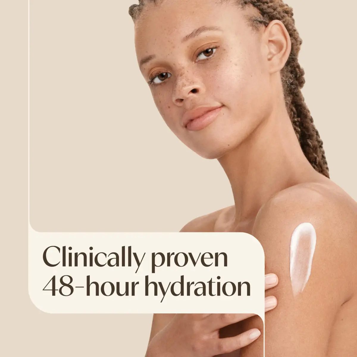 Aveeno Daily Moisturizing Body Lotion with Prebiotic Oat 354ml (12 Fl Oz) | Fragrance-Free for Dry, Sensitive Skin - view 3