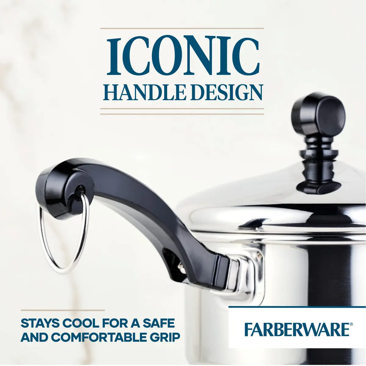 Farberware Classic Series Stainless Steel Sauce Pan with Lid, 1 Qt | Durable, Induction Compatible, Mirror Finish (120 chars) - view 5