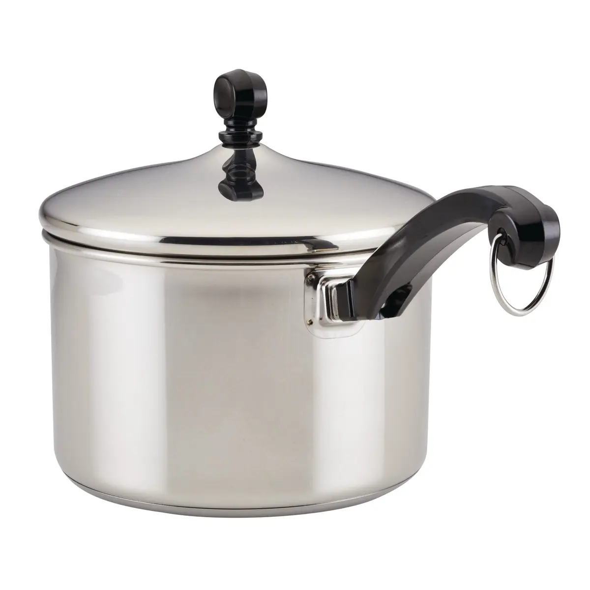 Farberware Classic Series Sauce Pan with Lid, 3-Quart, Stainless Steel | Durable, Induction Compatible, Oven Safe - view 9