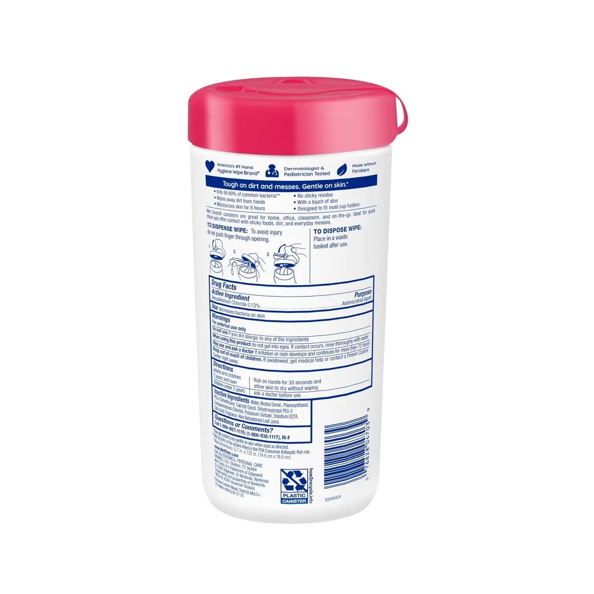 Wet Ones Antibacterial Hand Wipes Fresh Scent 40 Count | Kills 99.99% of Germs - view 9