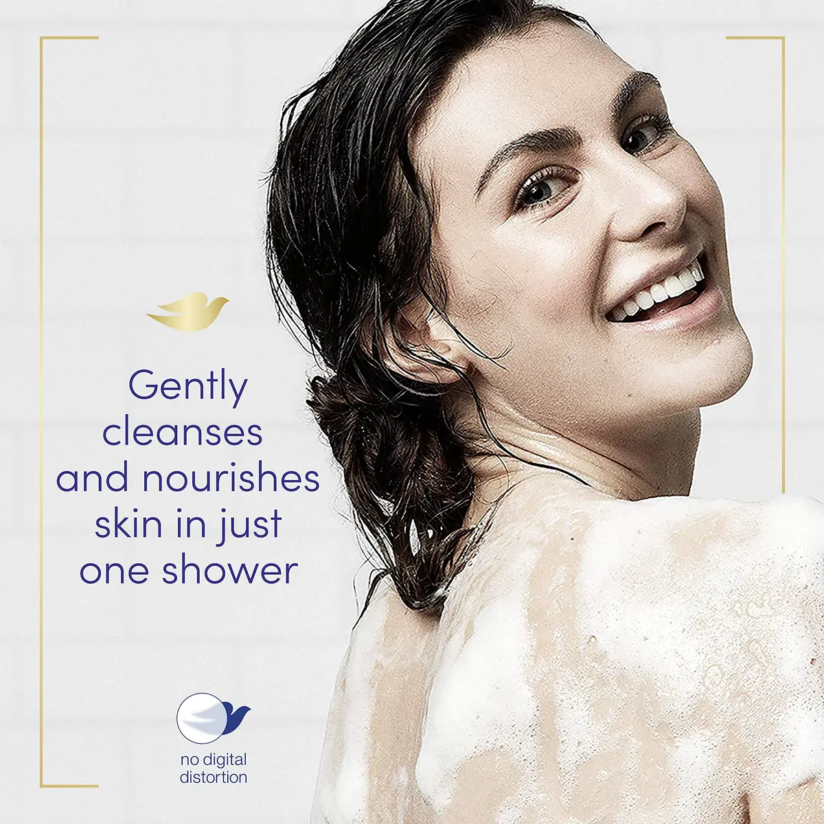 Dove Sensitive Skin Body Wash Hypoallergenic Unscented 350ml (12 Fl Oz) | Gentle Cleansing for Delicate Skin - view 3