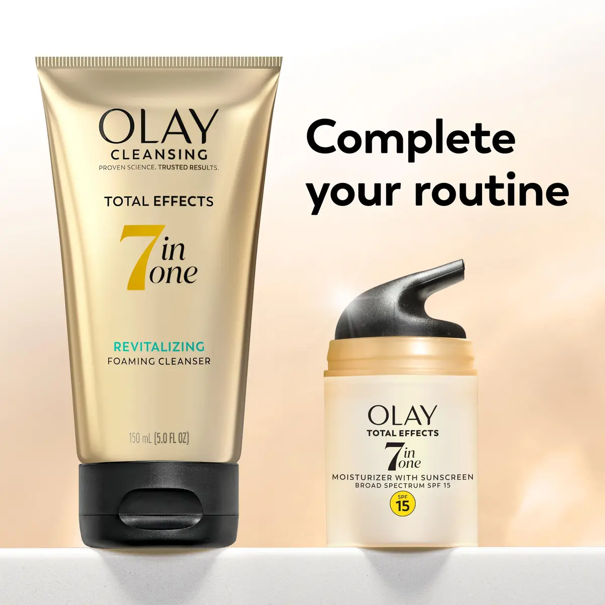 Olay Total Effects 7-in-1 Anti-Aging Face Moisturizer SPF 15 50ml | Fragrance-Free, Skin Revitalizer - view 9