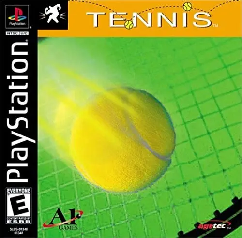 agetec Sony PlayStation Tennis Game | 16 Characters, Signature Moves, 1-4 Players - main product image