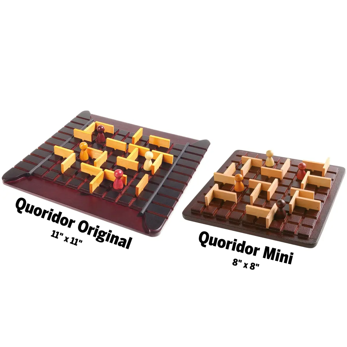 Gigamic Quoridor Mini Strategy Board Game | Ages 8+ | 2 Players | 20.3cm (8in) x 20.3cm (8in) - view 6