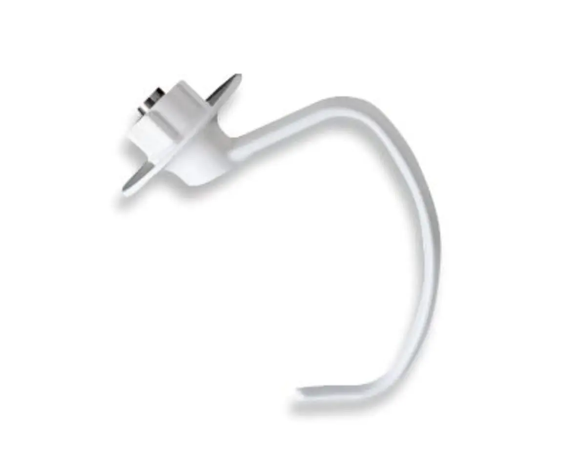 KitchenAid K45DH Dough Hook Replacement for KSM90 and K45 Stand Mixer | Dishwasher Safe, Metal, White - view 2