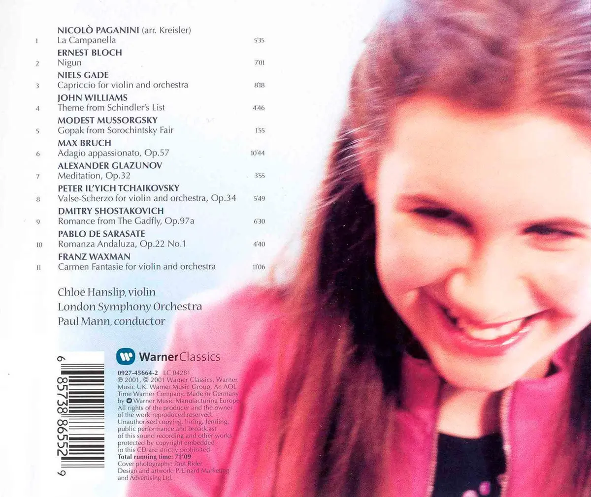 Warner Classics Chloe Audiobook CD | Classical Music Recording in English (70-120 chars) - view 2