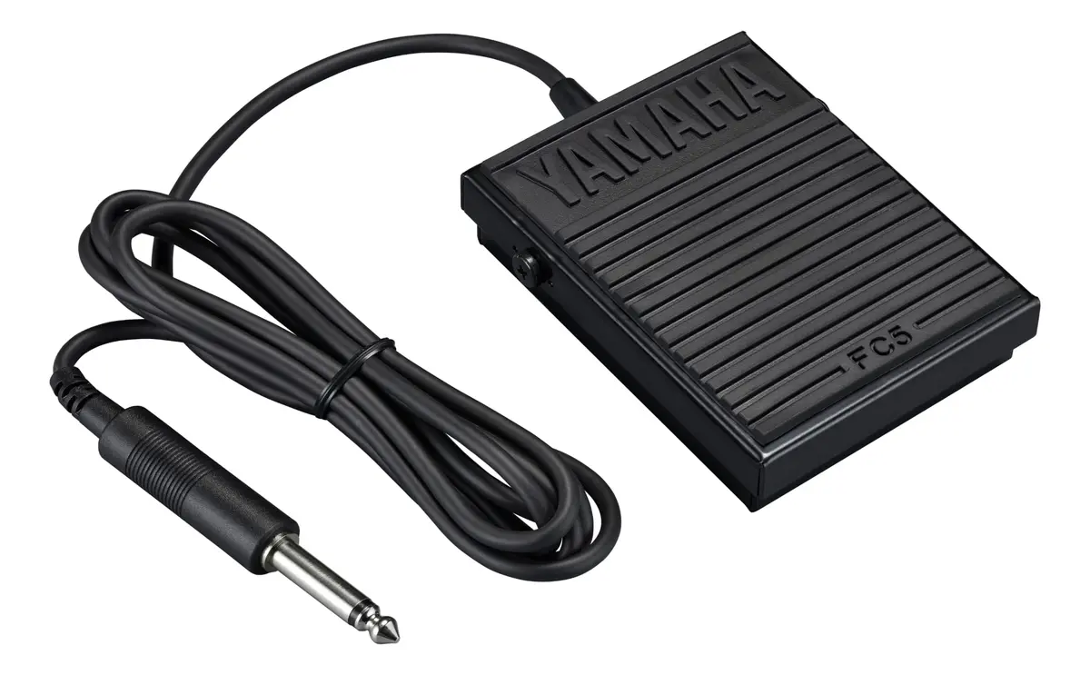 Yamaha FC5 Compact Foot Switch with 5-Foot Cable | Universally Compatible Sustain Pedal - main product image