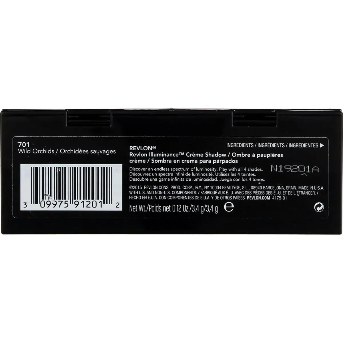 Revlon Crème Eyeshadow Palette, Illuminance Eye Makeup Wild Orchids, 0.12 Oz (3.4g) | Ophthalmologist Tested for Sensitive Eyes - view 2