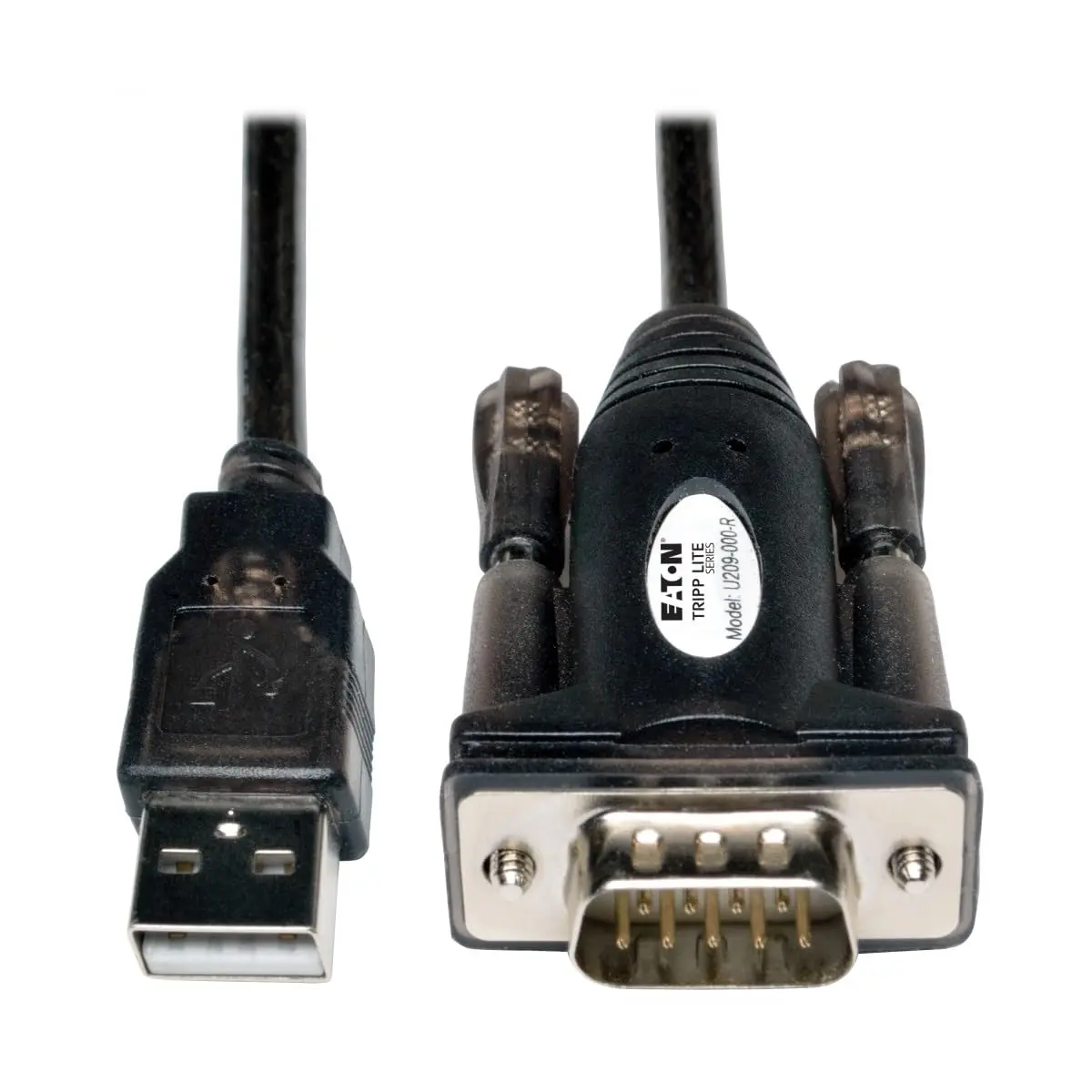 Tripp Lite USB to Serial Adapter Cable, USB-A to DB9 RS232, 1.5m | Supports 230 kbps, Compatible with Windows, Mac, Linux & Android - main product image