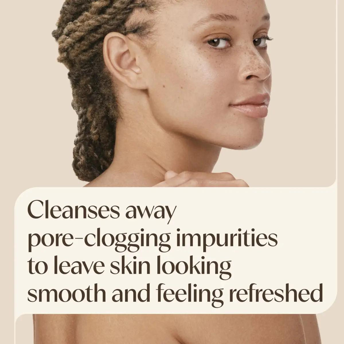 Aveeno Positively Radiant Skin Brightening Exfoliating Daily Face Wash Scrub 140ml (5 Oz) | Gentle Exfoliant for Brighter Skin - view 3