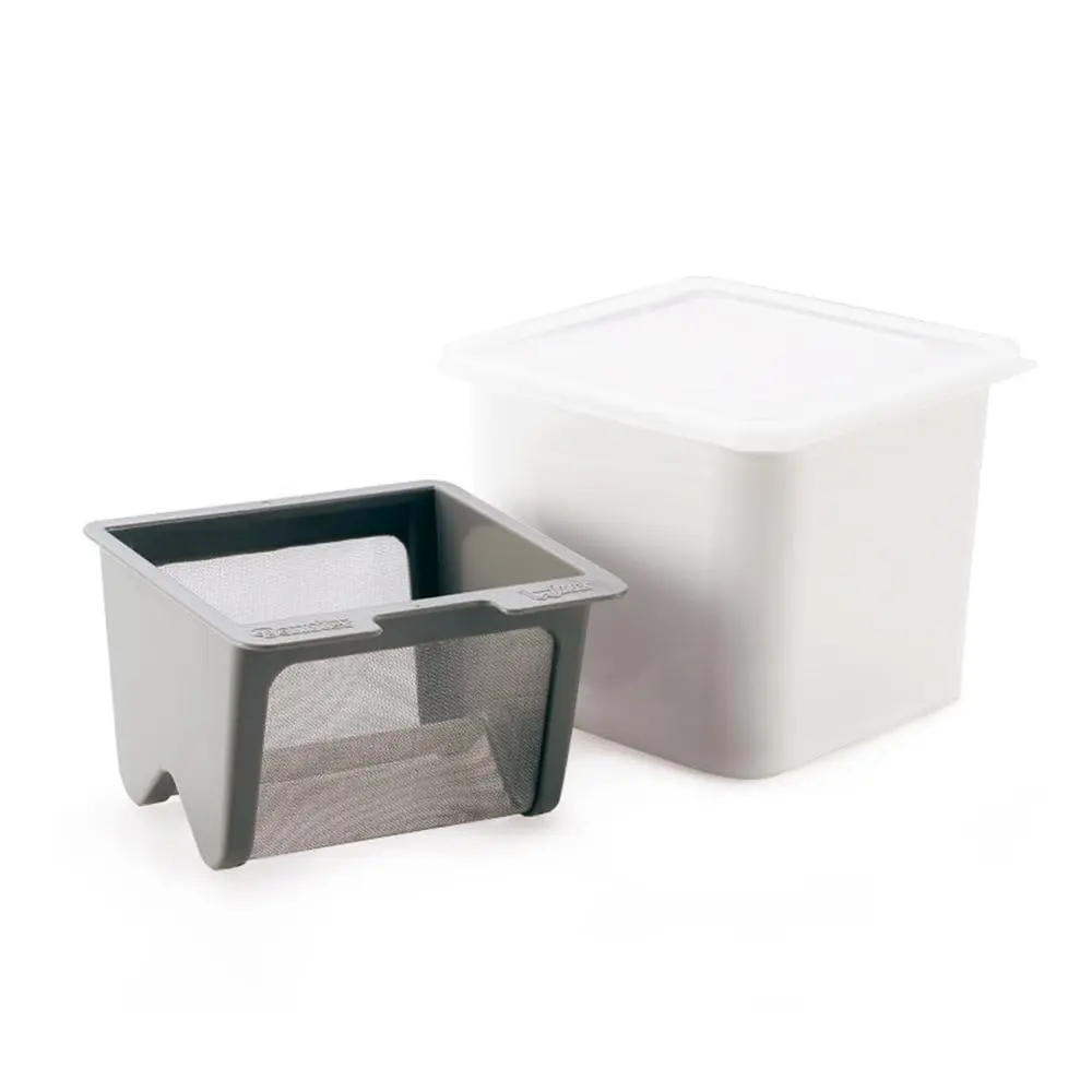 Cuisipro Yogurt Cheese Maker, White | Converts 3 cups yogurt into 1 cup cheese in 24h - main product image