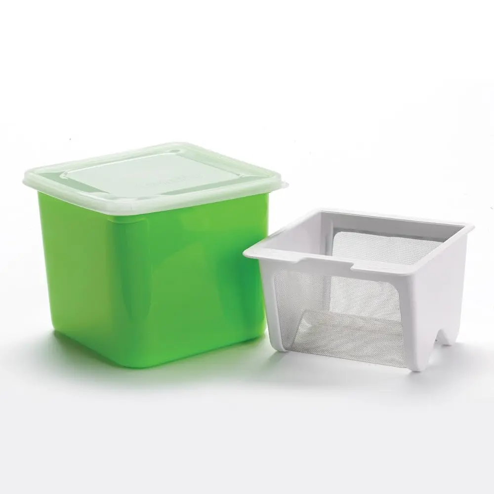 Cuisipro Yogurt Cheese Maker, White | Converts 3 cups yogurt into 1 cup cheese in 24h - view 2