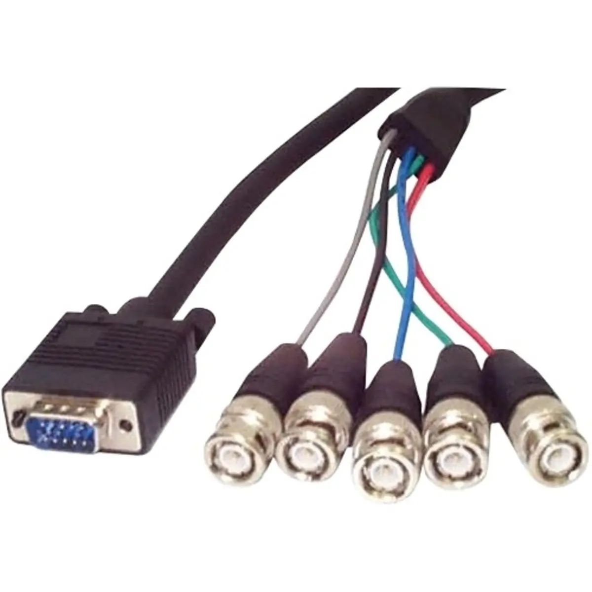 StarTech.com 6 ft (1.8 m) VGA to BNC Cable - Male/Male - Coaxial High Resolution - VGABNC5 - main product image