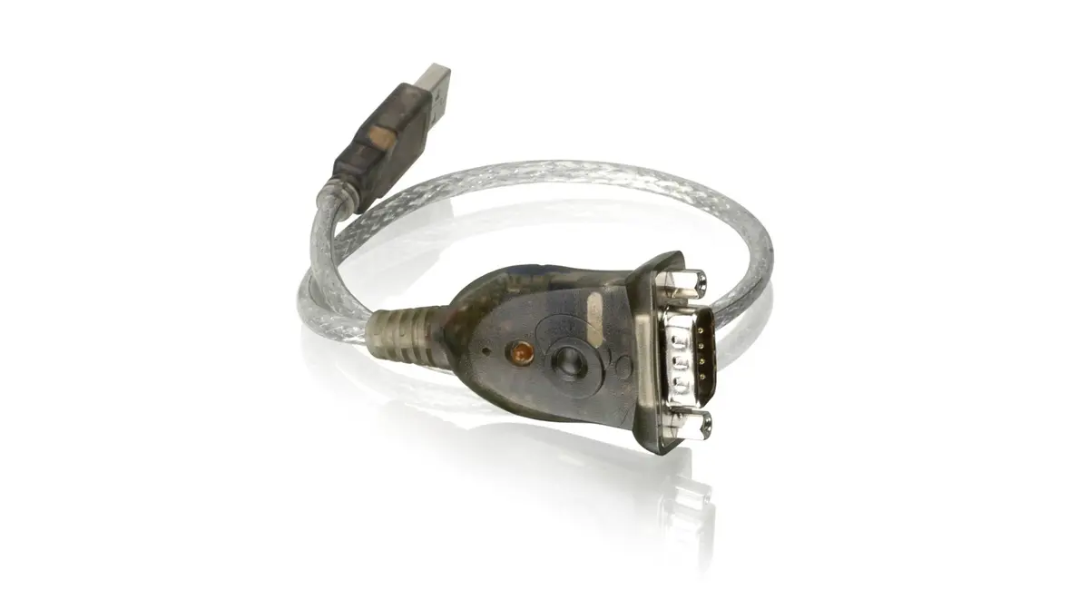 IOGEAR USB to Serial DB9 Adapter GUC232A | Connects Legacy Devices to Modern PCs - main product image