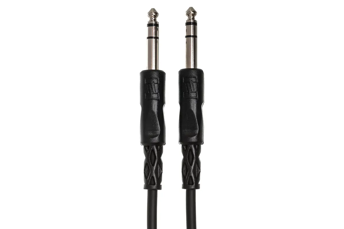 Hosa CSS-110 Balanced 1/4" TRS to 1/4" TRS Interconnect Cable, 3.05 m (10 Feet) Pack of 2 | Professional Audio Signal Transfer - view 3