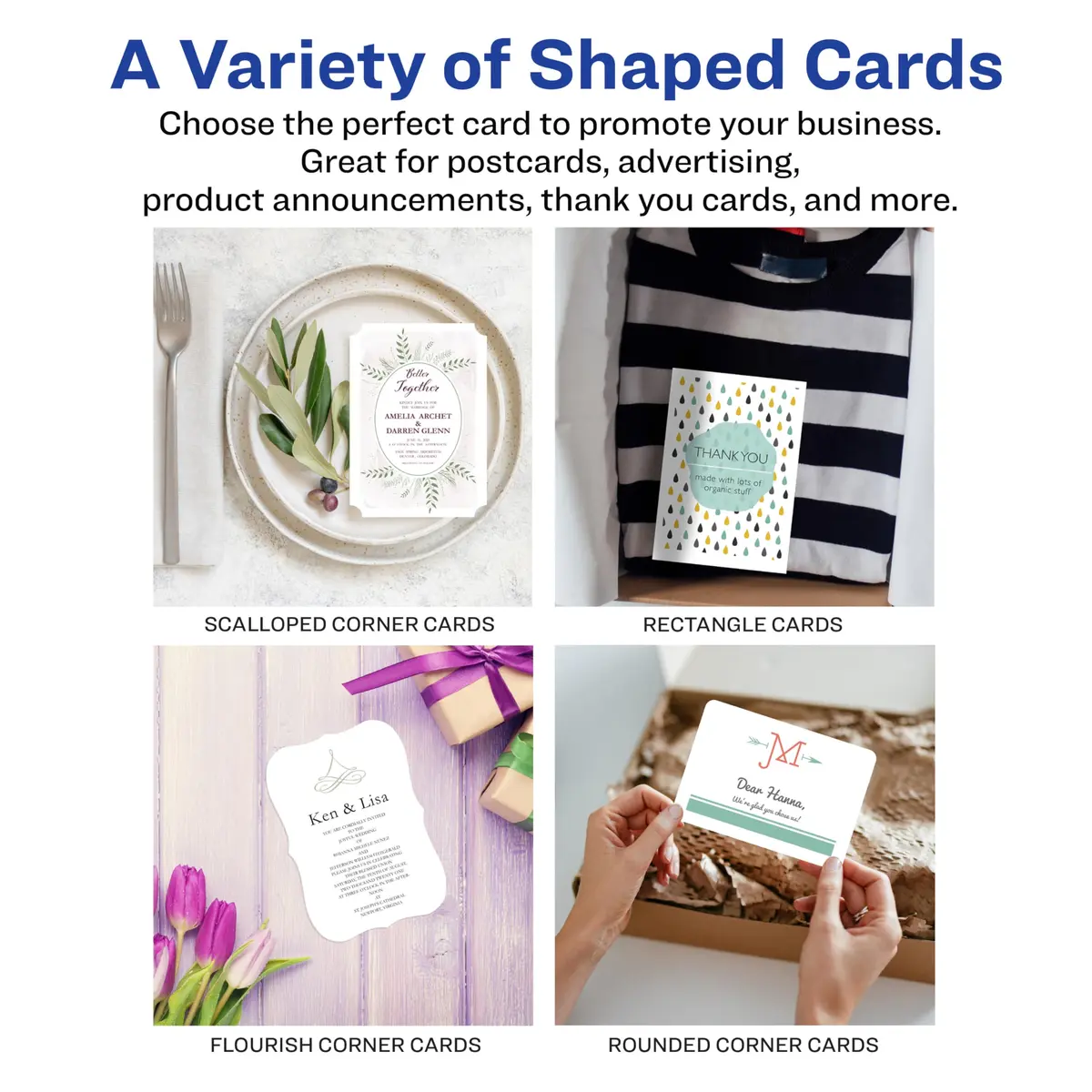 Avery Printable Postcards 4.25" x 5.5" Matte White | Customizable, Double-Sided, 200 Cards - view 8