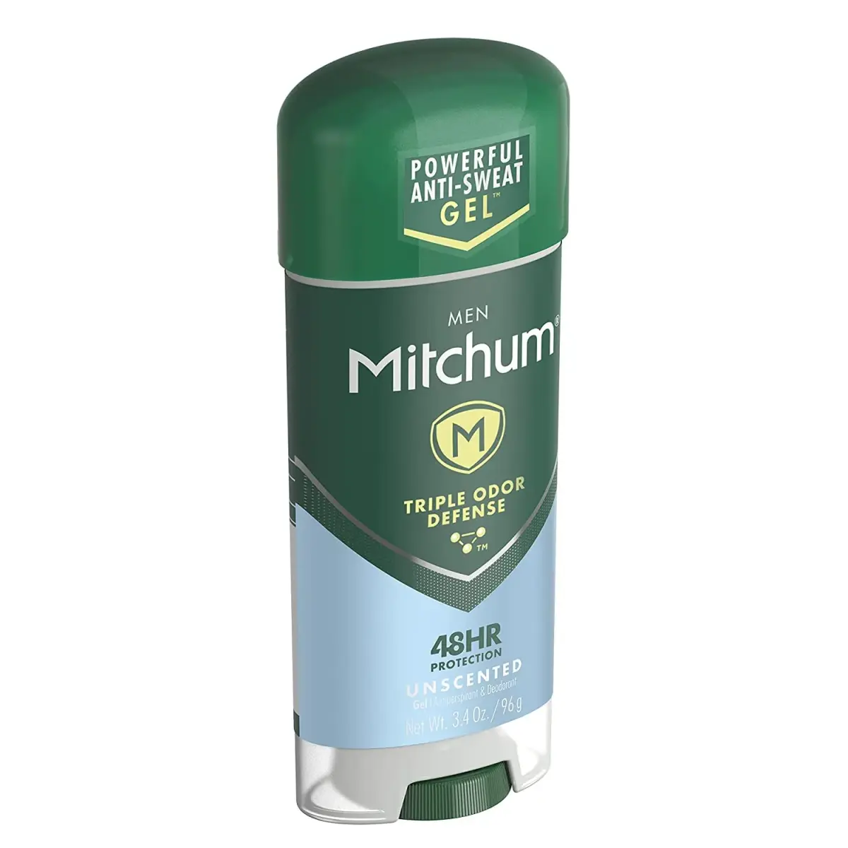 Mitchum Advanced Control Clear Gel Antiperspirant & Deodorant Unscented 96g (3.4 oz) | Clinically Proven All-Day Wetness Protection - view 4