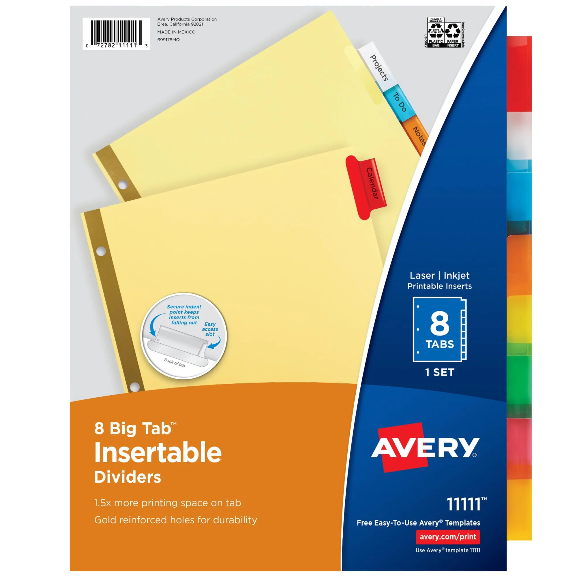 Binder Index Dividers
