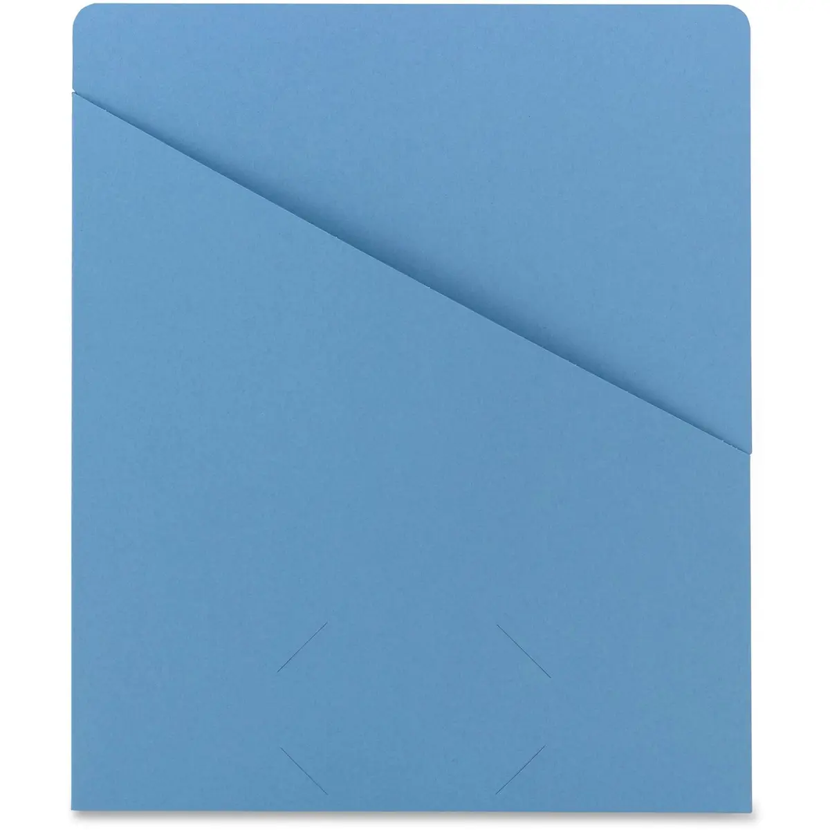 SMEAD File Jacket Letter Size Blue Pack of 25 | Secure & Organized Document Storage - main product image