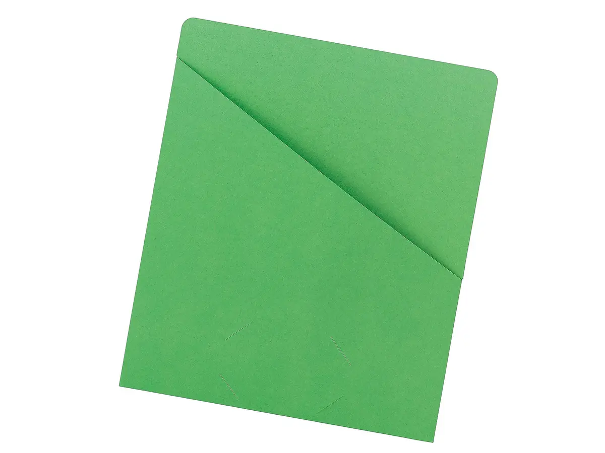SMEAD File Jacket Letter Size Green Pack of 25 | Secure & Organized Document Storage - view 4