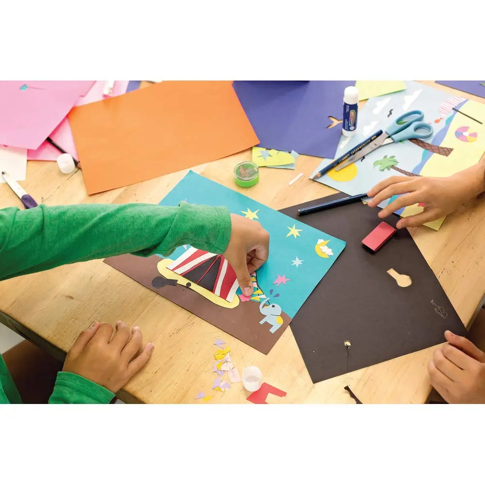 Tru-Ray Sulphite Construction Paper 12 x 18 Inches | Bright, Fade-Resistant, USA Imported for Art & Craft Projects - view 7