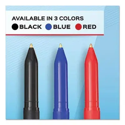 Paper Mate Write Bros. Ballpoint Pens, Medium Point (1.0mm), Blue, 12 Count | Smooth Ink, Sleek Design - view 7
