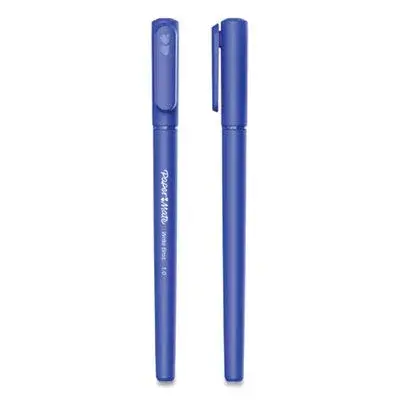 Paper Mate Write Bros. Ballpoint Pens, Medium Point (1.0mm), Blue, 12 Count | Smooth Ink, Sleek Design - view 2