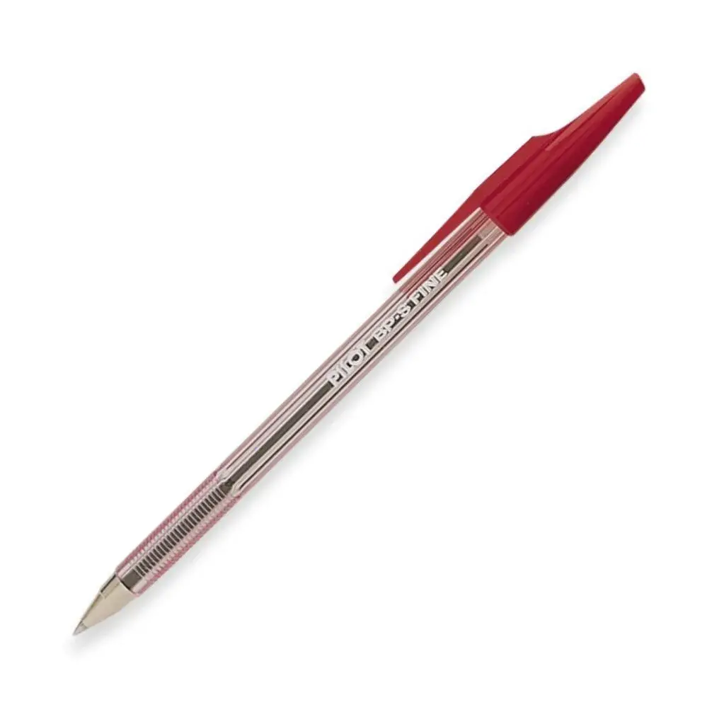 PILOT The Better Ballpoint Pen Refillable Ballpoint, Red Ink, 12-Pack | Smooth Ink Flow Writing Instrument - main product image