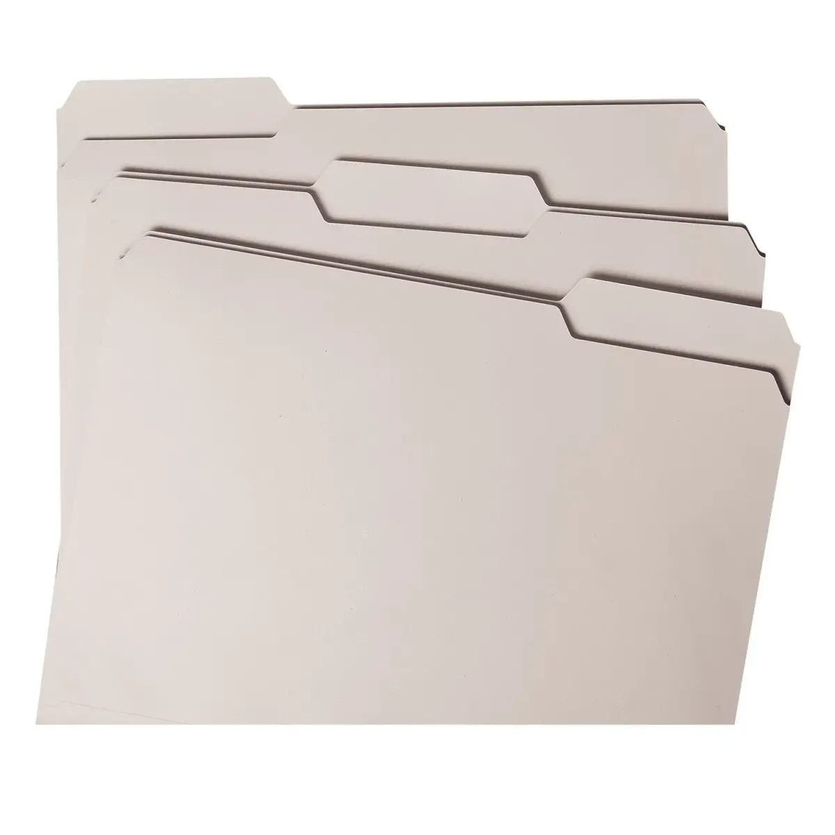Smead Colored File Folders Gray 100 per Box (11.625 x 9.5 inches) | Organize Documents with 1/3-Cut Tabs - view 5