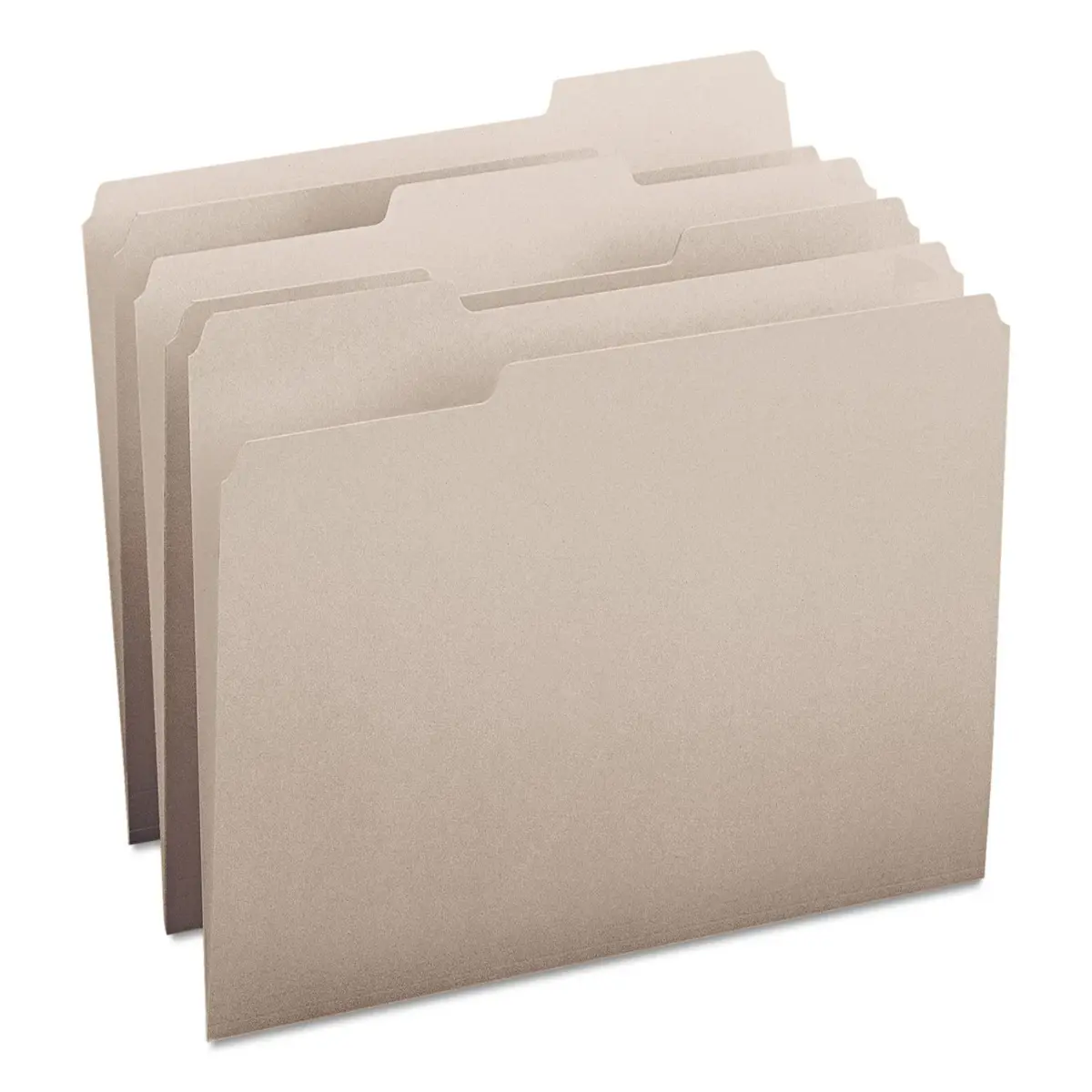 Smead Colored File Folders Gray 100 per Box (11.625 x 9.5 inches) | Organize Documents with 1/3-Cut Tabs - view 7