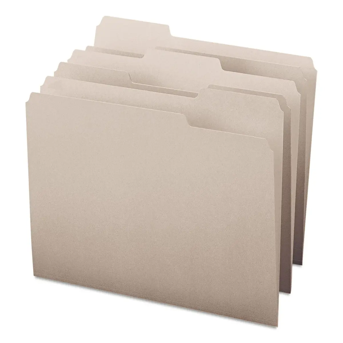 Smead Colored File Folders Gray 100 per Box (11.625 x 9.5 inches) | Organize Documents with 1/3-Cut Tabs - view 8