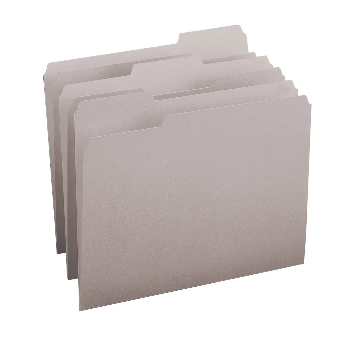 Smead Colored File Folders Gray 100 per Box (11.625 x 9.5 inches) | Organize Documents with 1/3-Cut Tabs - view 9