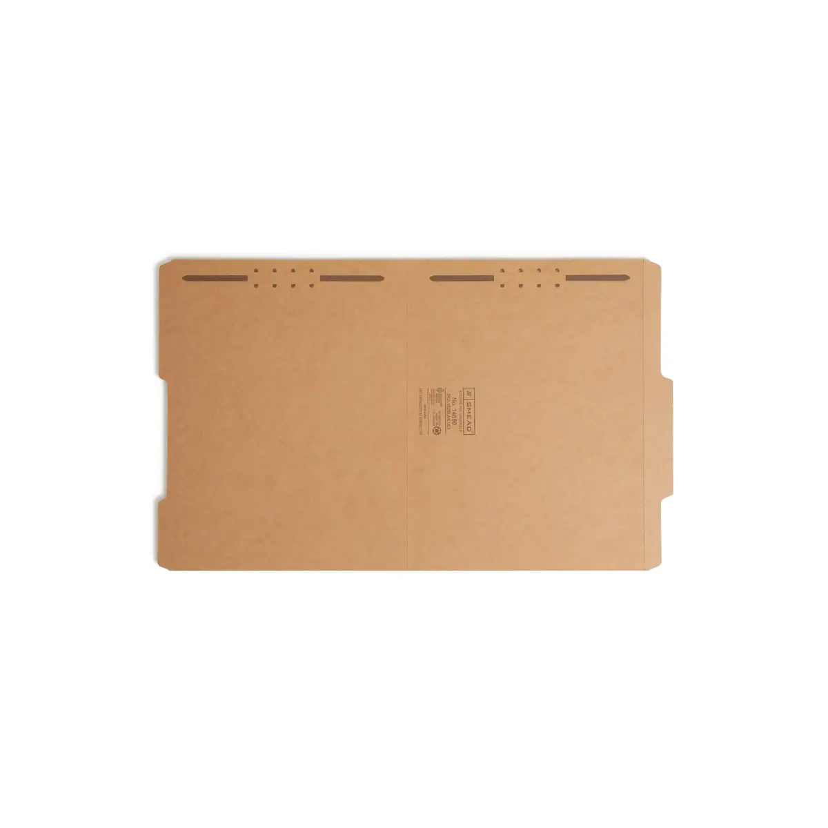 SMEAD File Folder Reinforced 2/5 -Cut Tab Right of Center Letter Kraft | Secure, Durable & Made in USA - view 2