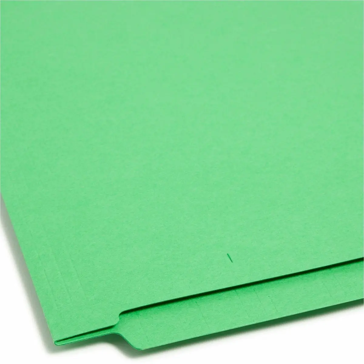 Smead End Tab File Folder, Shelf-Master Reinforced Straight-Cut Tab, Letter Size, Green, 100 per Box (25110) | Durable Filing for Offices - view 5