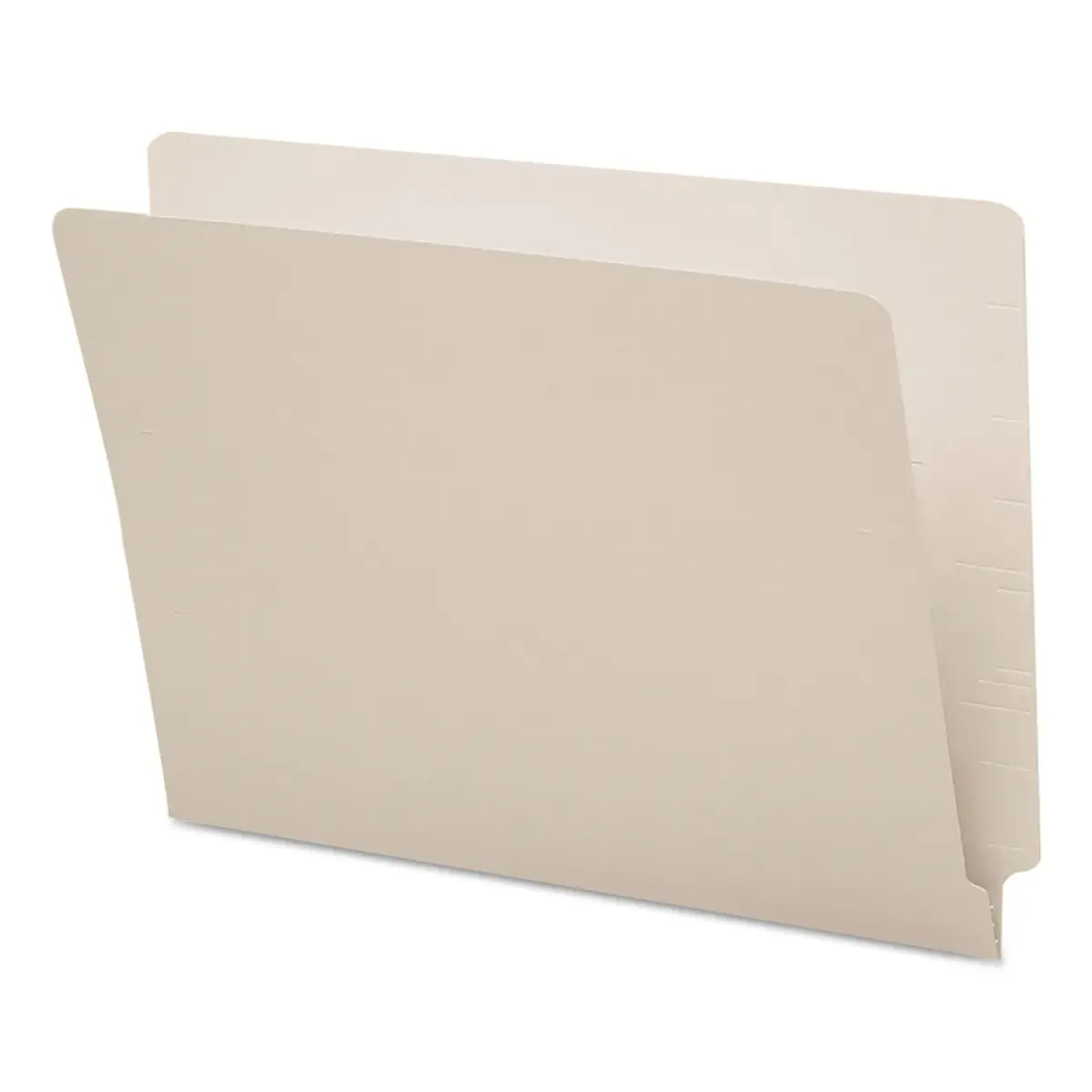 Smead Gray File Folders with Reinforced Tab, Letter Size, 100 per Box | Industry Standard for Efficient Shelf Filing - main product image
