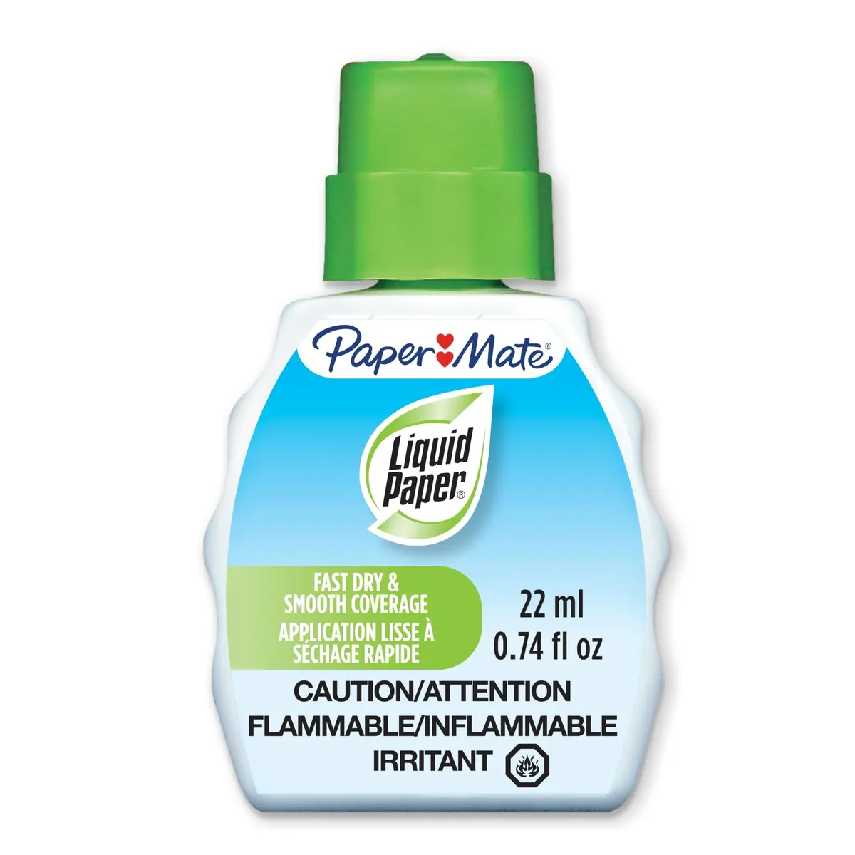 Paper Mate Liquid Paper Correction Fluid White 22 ml (3 Count) | Fast Dry, Smooth Coverage - view 4