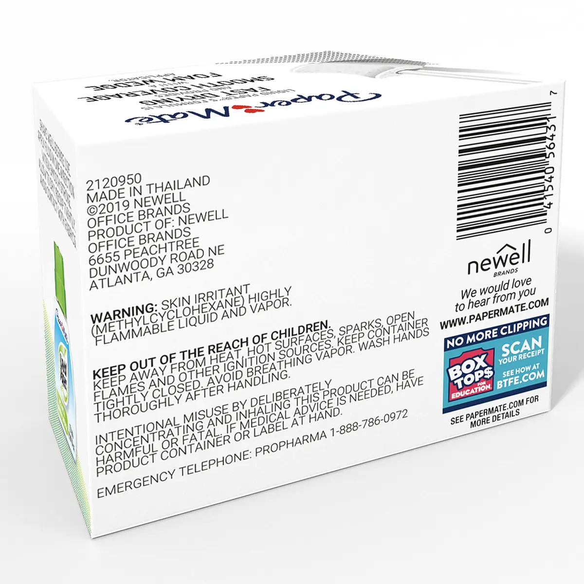 Paper Mate Liquid Paper Correction Fluid White 22 ml (3 Count) | Fast Dry, Smooth Coverage - view 5
