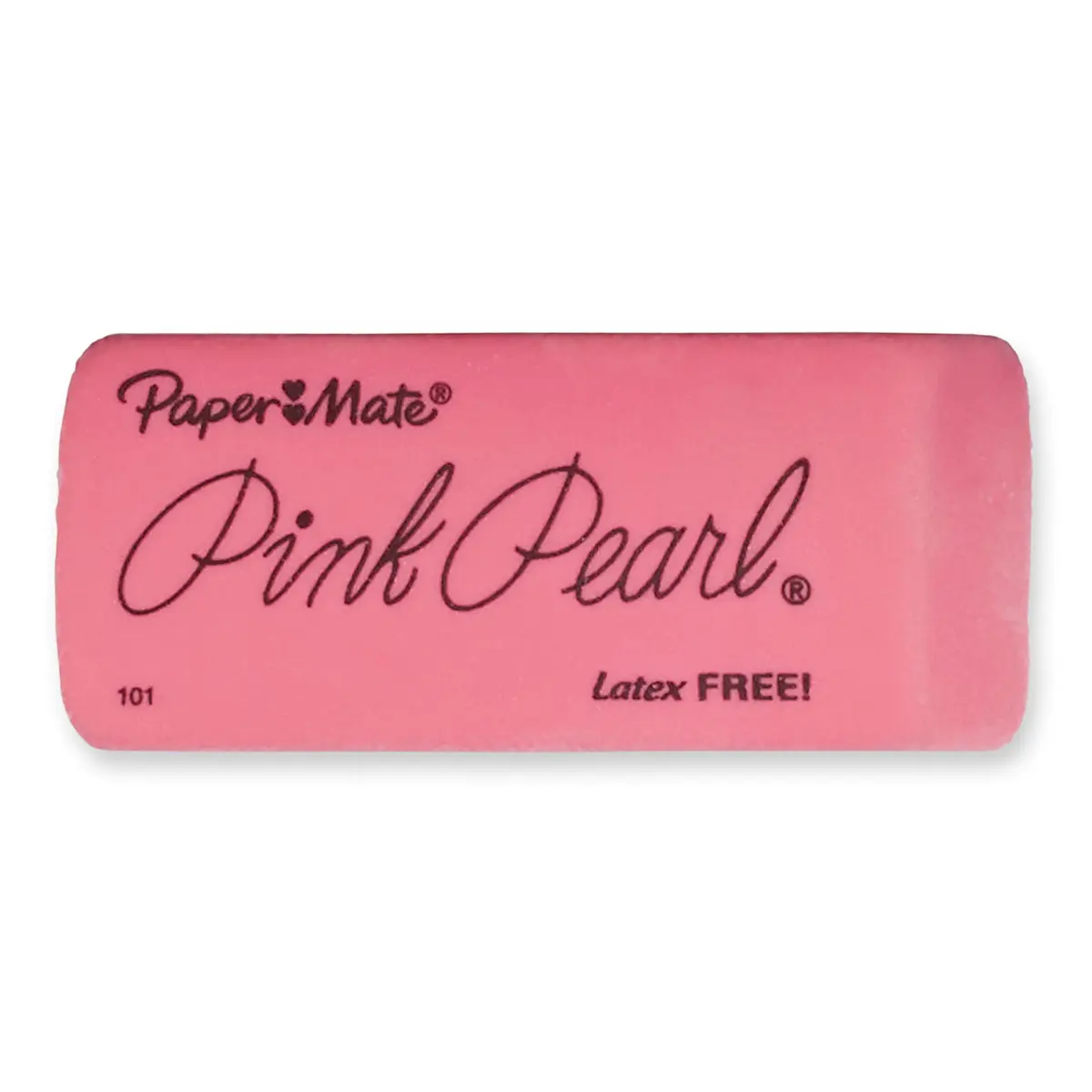 Paper Mate Pink Pearl Erasers, Large, 3 Count | Smudge-Resistant & Latex-Free - view 2