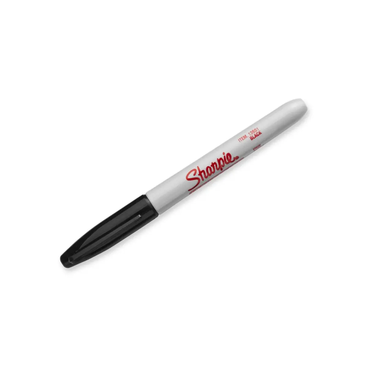 Sharpie Industrial Permanent Markers, Fine Point, Black, Box of 12 | Withstands 500F Heat - view 3
