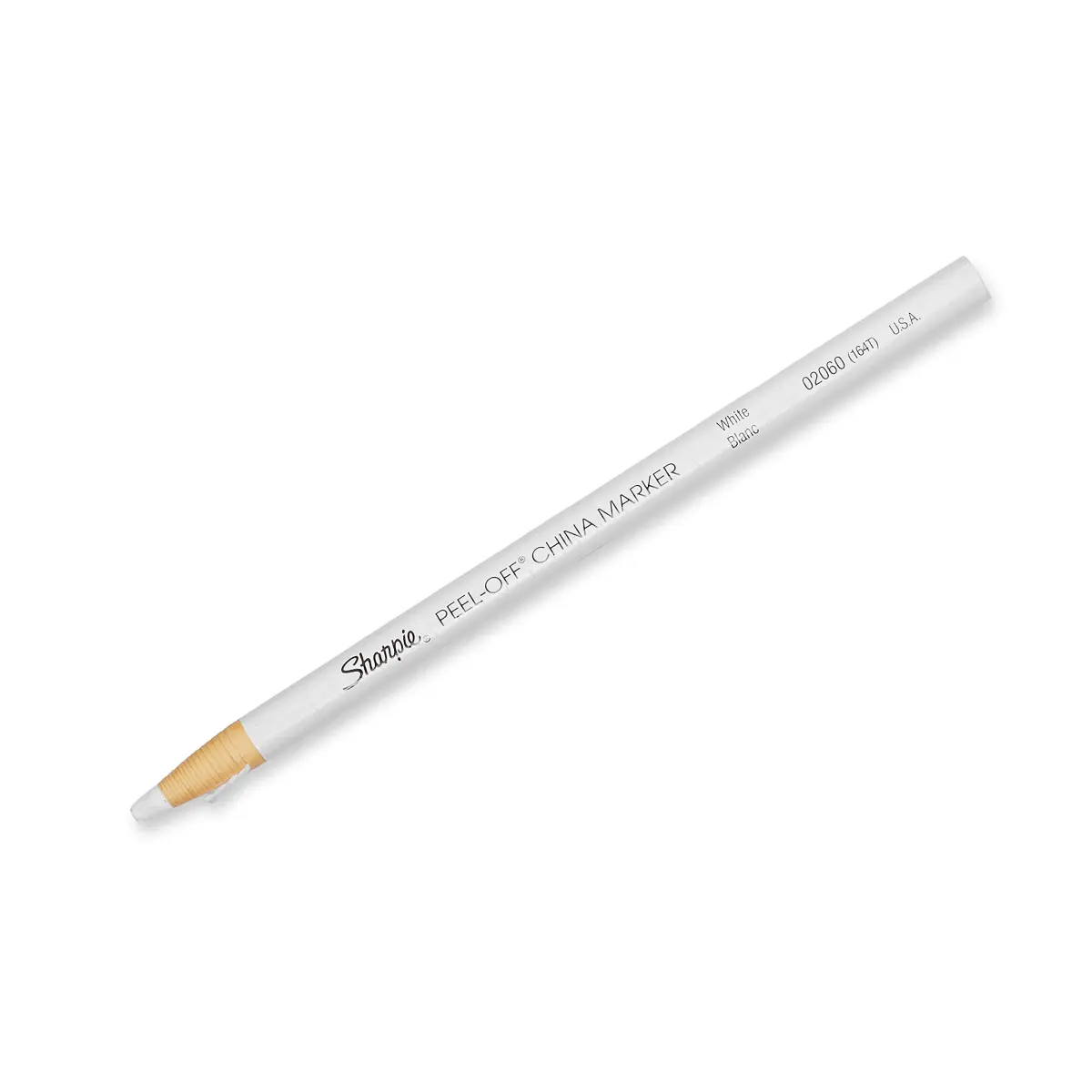 Sharpie Peel-Off China Marker Grease Pencils White Box of 12 | Marks Glass, Metal, Plastic, Porcelain - view 3