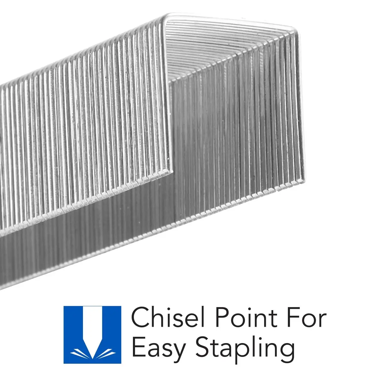 Rexel Swingline Staples, Heavy Duty, 1/2" Length, 90 Sheet Capacity, 100/Strip, 1000/Box, 1 Pack (35312) - view 4