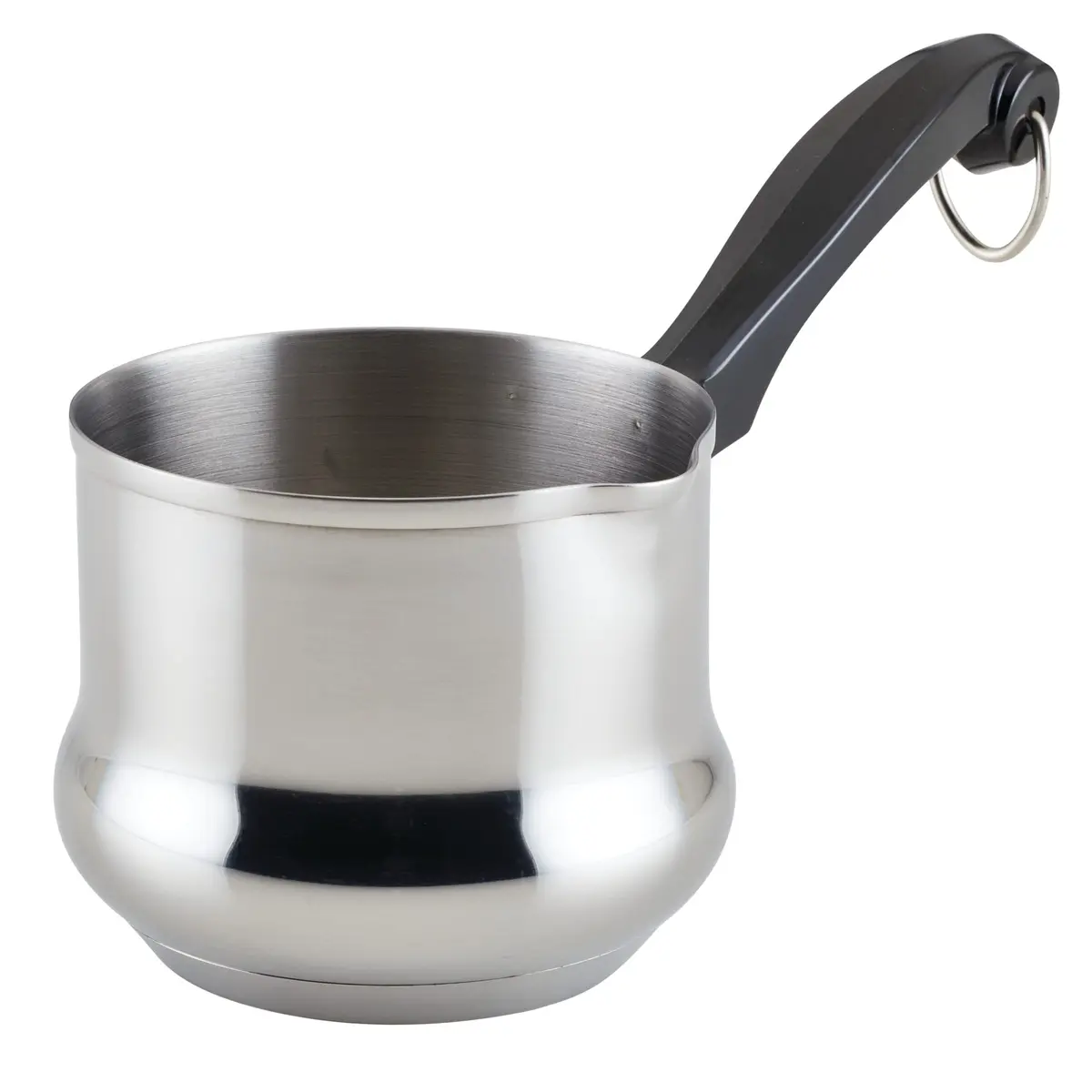 Farberware Classic Series Stainless Steel Butter Warmer Melting Pot | Compact 0.6 Quarts for Melting & Heating - main product image
