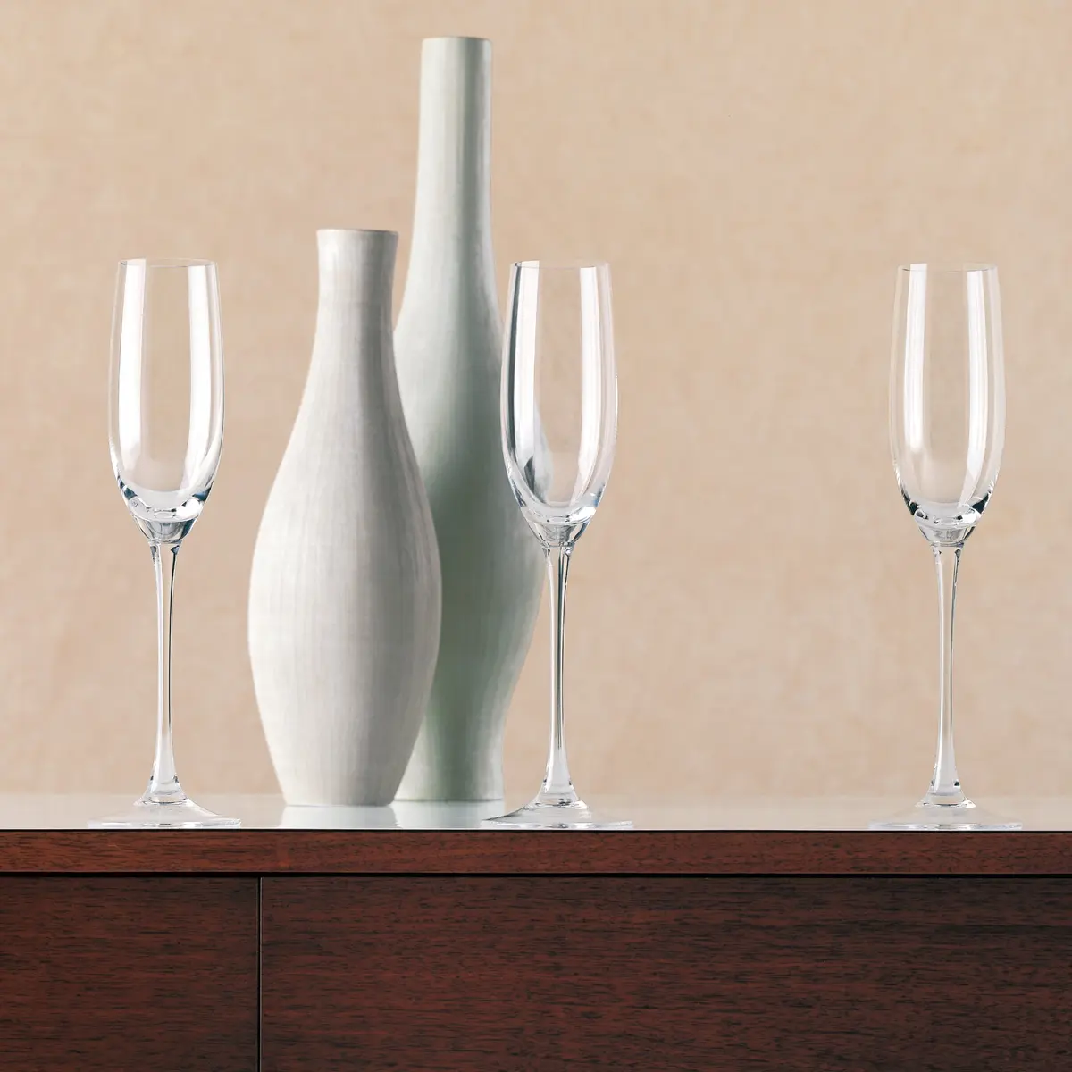 Lenox Tuscany Classics 4pc Toasting Flute Set, 7 oz, Clear | Elegant European Crystal for Celebrations - view 2
